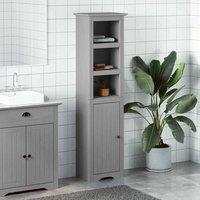 Berkfield Home Durable Bathroom Cabinet BODO Grey 44x30x160 cm | Size: 44 x 30 x 160 cm