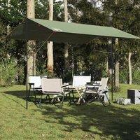Berkfield Home Comfortable Camping Tarp Green 400x294 cm Waterproof