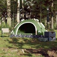 Berkfield Home Modern Camping Tent 2-Person Green Quick Release