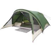 Berkfield Home Modern Camping Tent Cabin 4-Person Green Waterproof