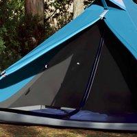 Berkfield Home Modern Camping Tent Tipi 1-Person Blue Waterproof