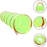 Berkfield Home Durable Children Play Tunnel with 250 Balls Green 175 cm Polyester