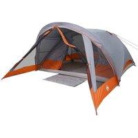 Berkfield Home Modern Family Tent Cabin 6-Person Grey Waterproof