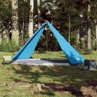 Berkfield Home Modern Family Tent Tipi 8-Person Blue Waterproof