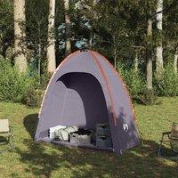 Berkfield Home Storage Tent Grey & Orange Waterproof
