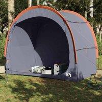 Berkfield Home Storage Tent Grey & Orange Waterproof