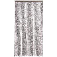 Berkfield Home Insect Curtain Brown & Beige 100x220 cm Chenille