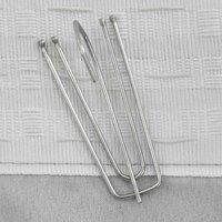 Berkfield Home Linen-Look Blackout Curtain with Hooks Grey 290x245 cm