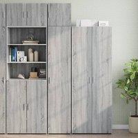 Berkfield Home Wall Cabinet Grey Sonoma 40x42.5x40 cm Engineered Wood