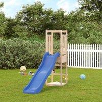 Berkfield Home Outdoor Playset Solid Wood Pine in Brown