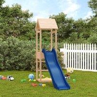 Berkfield Home Outdoor Playset Solid Wood Pine in Brown