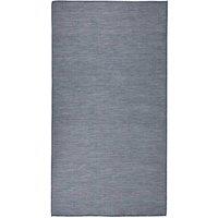 Berkfield Home Outdoor Flatweave Rug 80x150 cm Blue | Size: 100 cm diameter