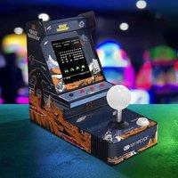 Menkind Space Invaders Joystick Retro Arcade 3.5 Inch Colour Display in Blue