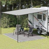 Berkfield Home Tent Carpet 300x400 cm Anthracite & White