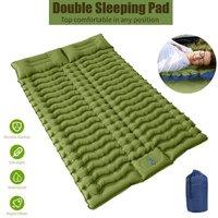 FLAVORA Camping Mat 10cm Thick Self in Green