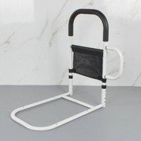 SPETLEK Bed Rail Handles Rail Safety Bed Assist Aid Grab Bar in White