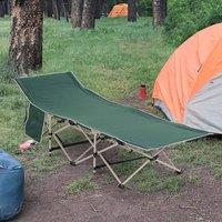 EONLION Single Portable Outdoor Military Sleeping Bed in Green