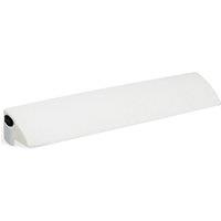 NESTLUNE Queen Size Bed Wedge Bolster Triangle Mattress Pillow in White | Size: Cot