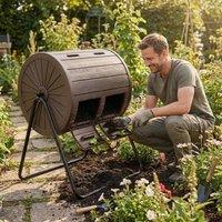 NESTLUNE Efficient 360 Rotating Batch in Brown | Size: 100 cm x 15 cm