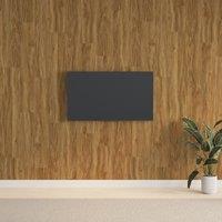 Berkfield Home Wall Panels Wood Look Brown PVC 2.06 m