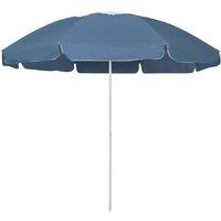 Berkfield Home Beach Umbrella Blue 240 cm