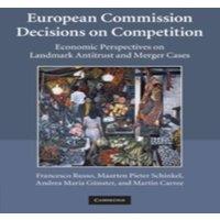 Francesco Russo European Commission Decisions on Competition: Economic