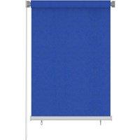 Berkfield Home Outdoor Roller Blind 100x140 cm Blue HDPE