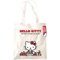 Hello Kitty Men's Say Hello Tote Bag in White