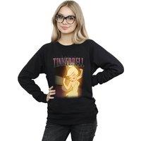 Tinkerbell Women's Montage Sweatshirt in Black | Size: XL