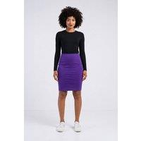Kettlewell Women's Skye Short Pencil Skirt in Purple | Size: Medium