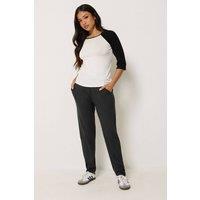 PixieGirl Women's Petite Harem Trousers in Black | Size: 10S