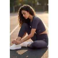 Tommy Life Women's Cotton Elastane Capri T-Shirt & Leggings Set in Mauve | Size: Small