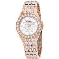 Bulova Women's 98L268 Phantom 32mm Quartz Watch in Rose Gold