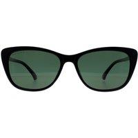 montana Women's Cat Eye Black G15 Green Polarized MP42