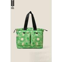 Orla Kiely Women's Axis Tote - Moonflower Spring Green