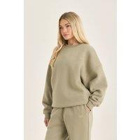 Loom Archives Women's LOOM Oversized Sweatshirt in Pale Green | Size: XS