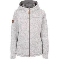 Trespass Women's Reserve Hooded Fleece in Grey | Size: 2XS