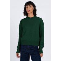 Kettlewell Women's Tina Merino Sweater in Bottle Green | Size: 14