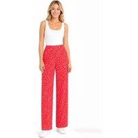 Kettlewell Women's Joni Print Trousers in Scarlet | Size: Medium