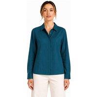 Kettlewell Women's Mayfair Classic Shirt in Turquoise | Size: Small