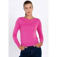 Kettlewell Women's Grace Sweater in Bright Pink | Size: 10