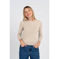 Kettlewell Women's Grace Sweater in Light Beige | Size: 10