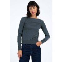 Kettlewell Women's Grace Sweater in Dark Grey | Size: 10