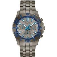 Bulova Men's 98B434 Sport 42mm Quartz Watch in Dark Grey