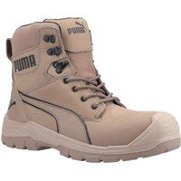 Puma Safety Men's 'Conquest' Leather Safety Boots in Stone | Size: 11