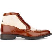 Embassy London Men's Charles - Light Tan & Cream | Size: 9
