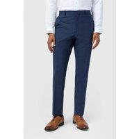 Ted Baker Men's Slim Fit Performance Panama Trousers in Dark Blue | Size: 46R