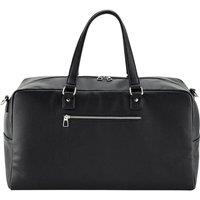 Quadra Men's Tailored Luxe Weekender Bag in Black