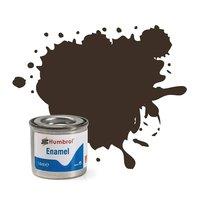 Humbrol Enamel Paint 14ml No 10 Service Brown Gloss