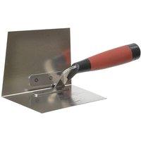 Marshalltown M24D Internal Dry Wall Corner Trowel Durasoft Handle in Silver